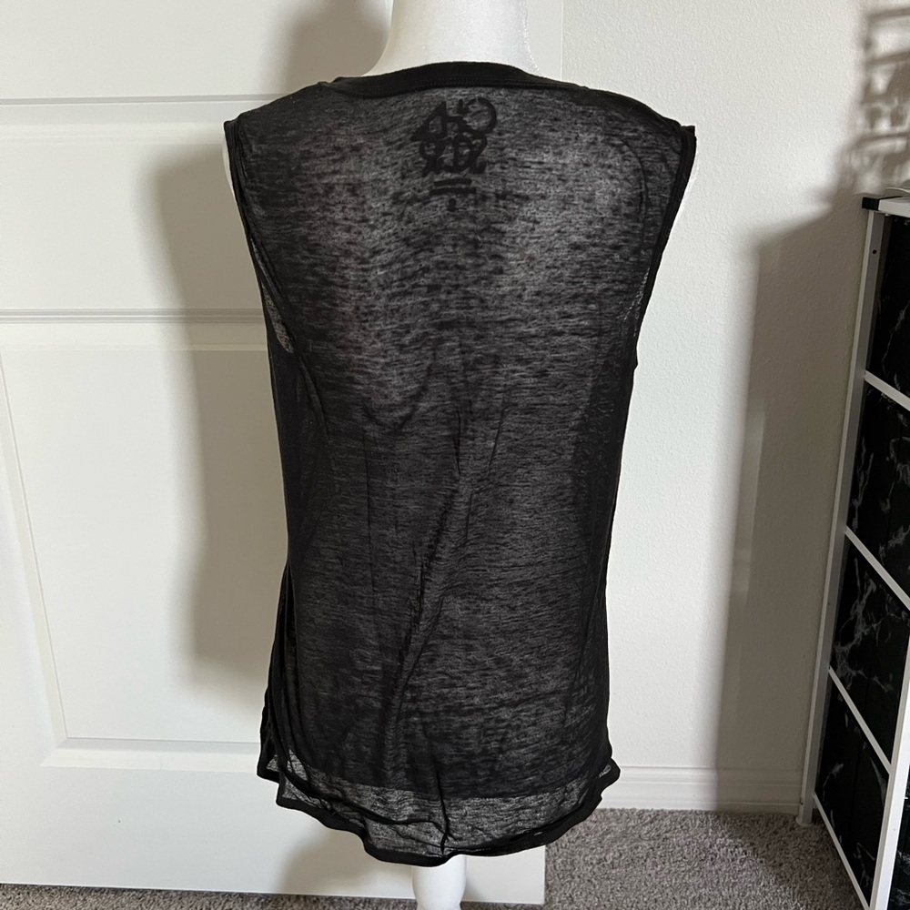EUC Chaser Black Tank with Red Heart Graphic Dogs Small - Picture 6 of 8
